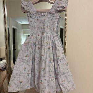 Hill house Floral Smocked Kids Dress
